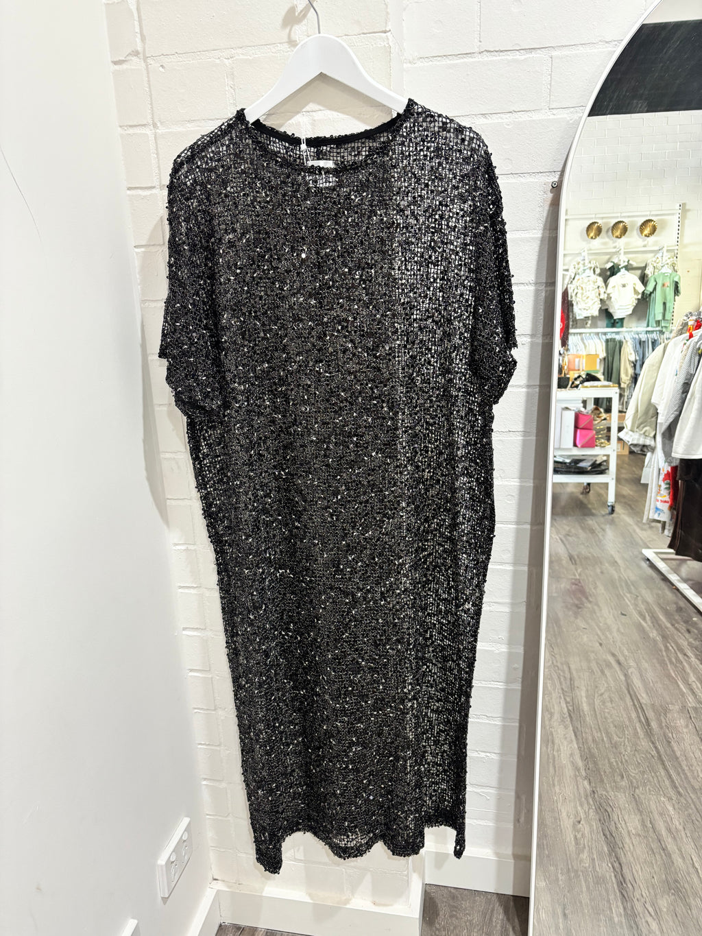 By Frankie Sequins Knit Maxi Dress - Assorted