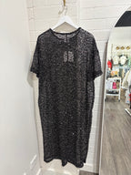 By Frankie Sequins Knit Maxi Dress - Assorted