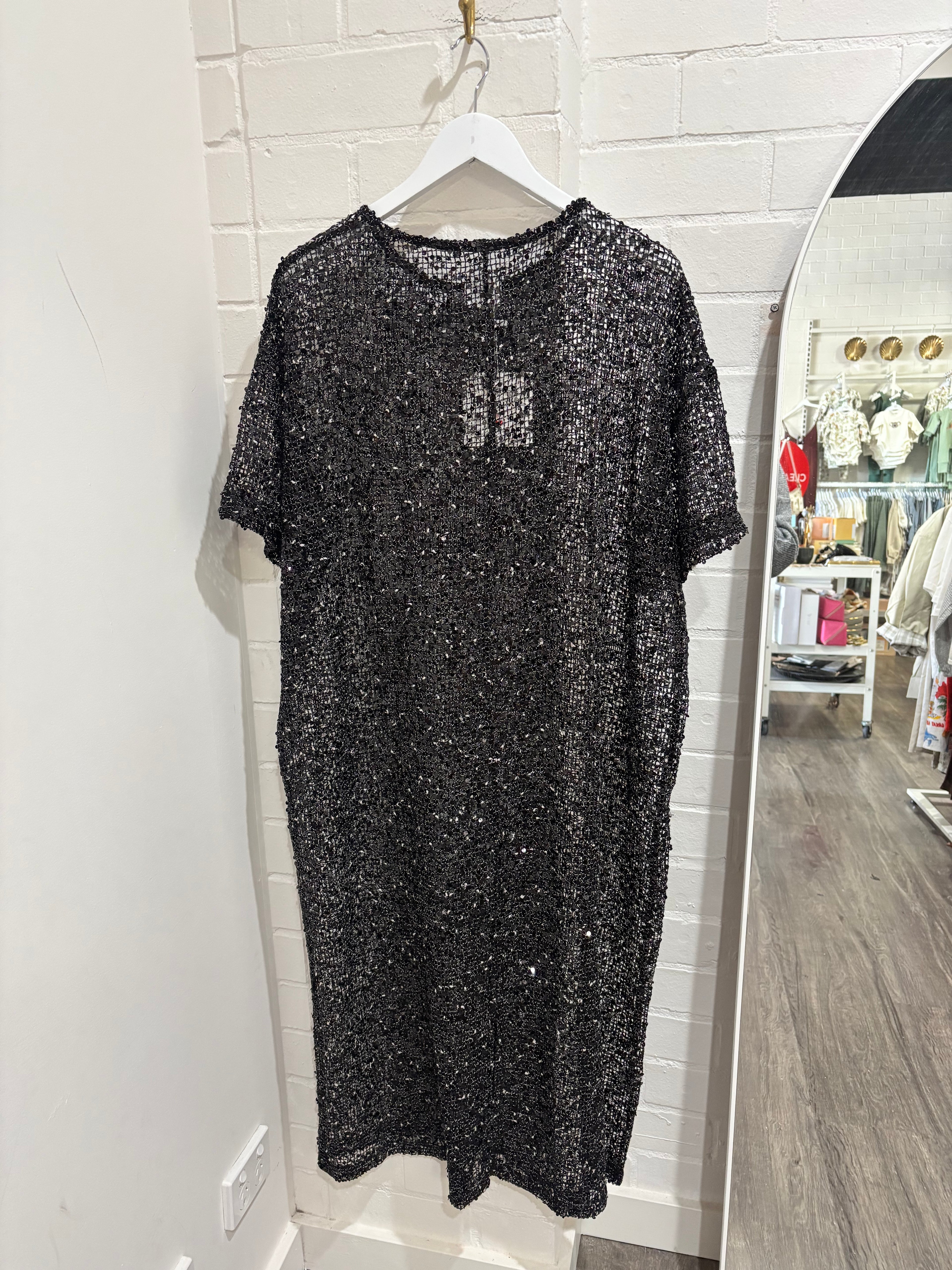By Frankie Sequins Knit Maxi Dress - Assorted