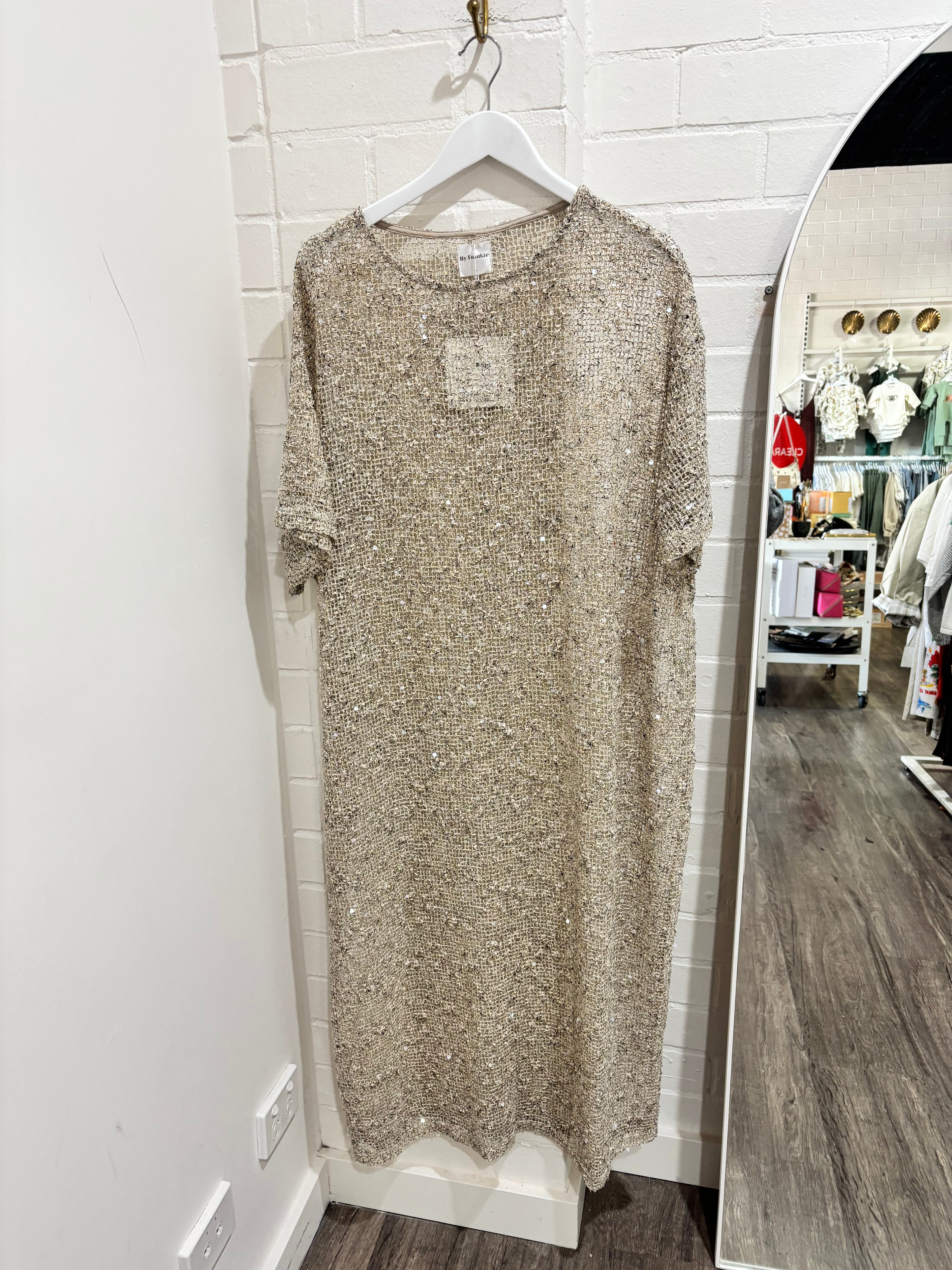 By Frankie Sequins Knit Maxi Dress - Assorted