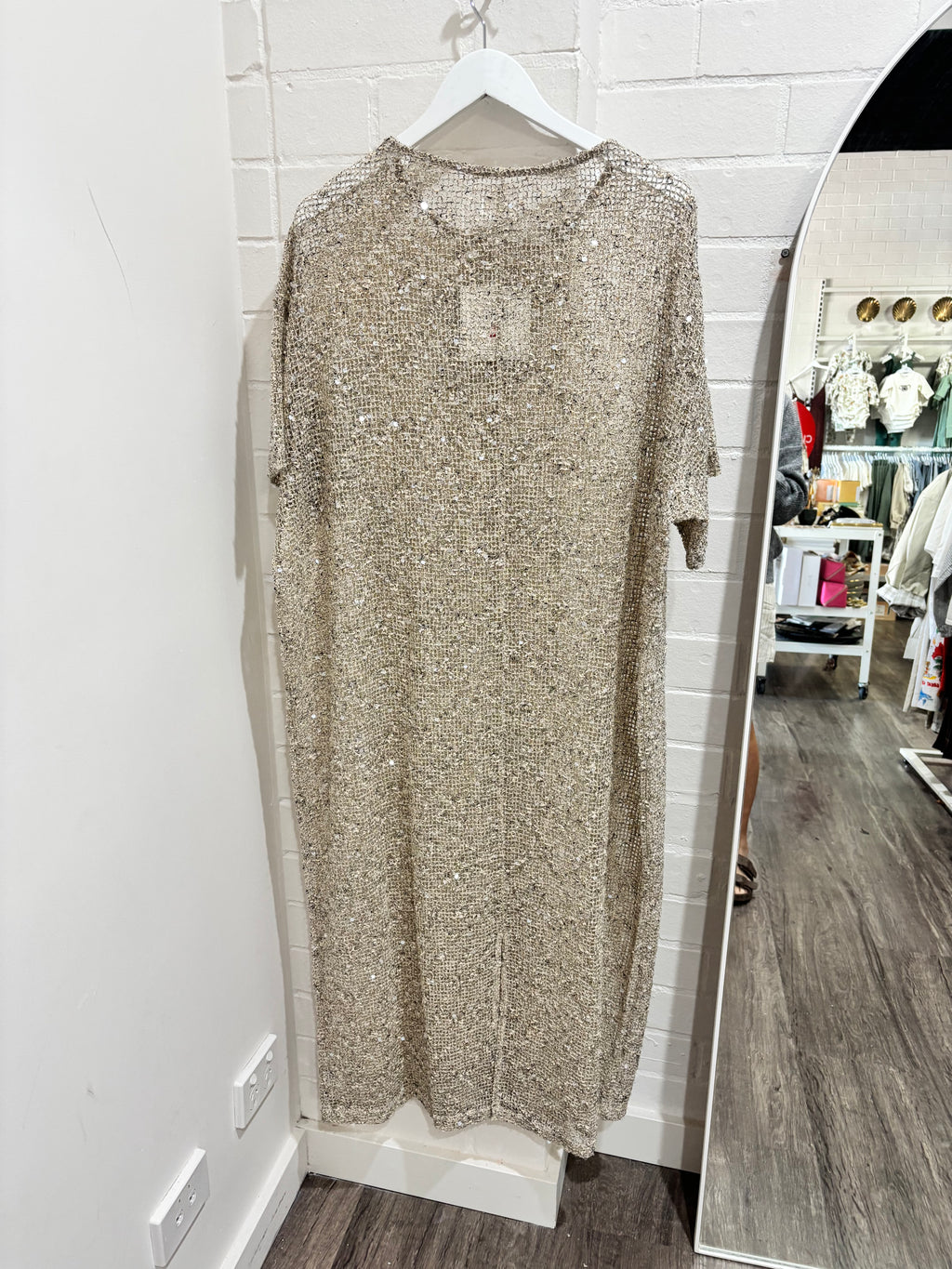 By Frankie Sequins Knit Maxi Dress - Assorted