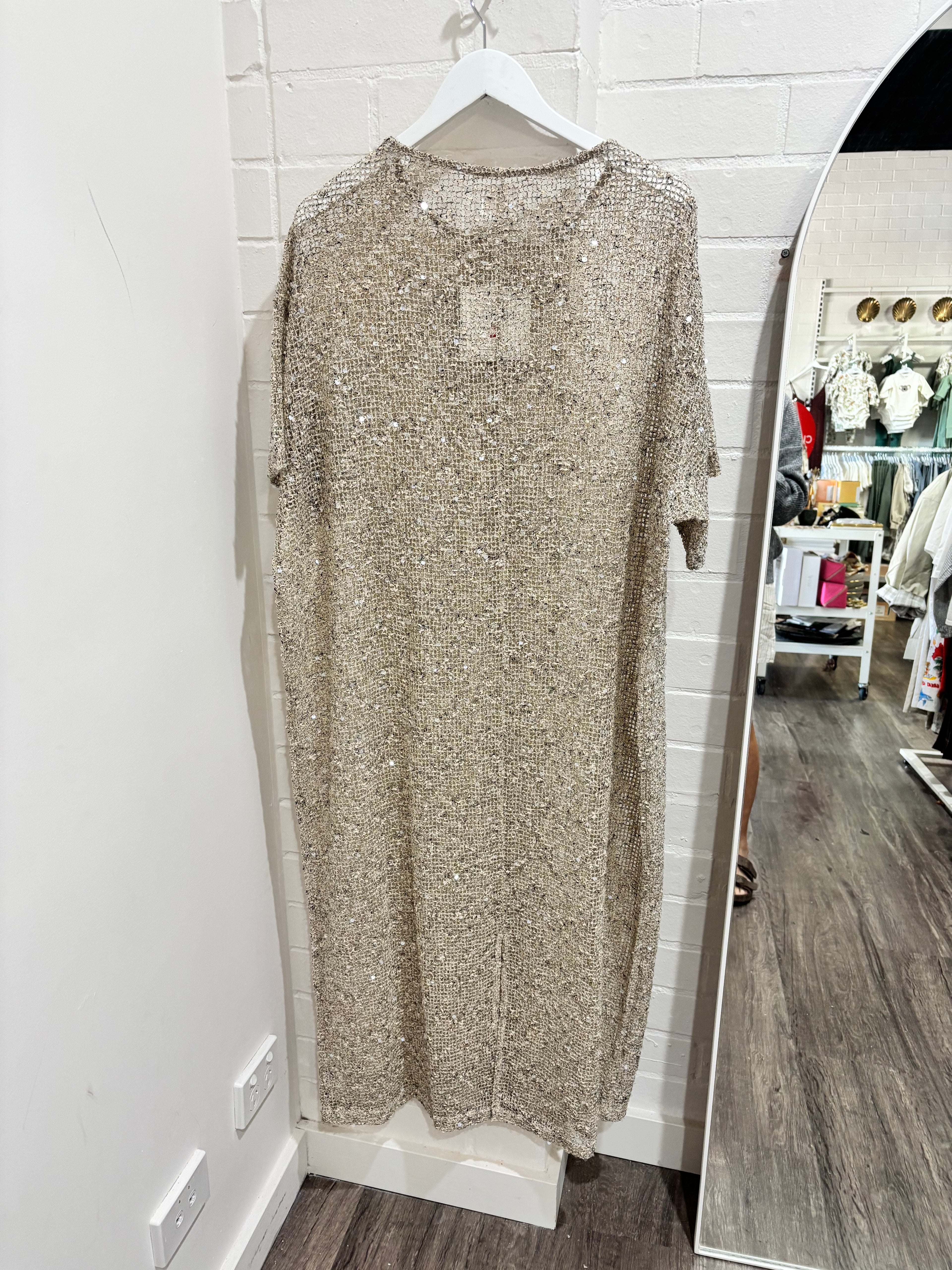By Frankie Sequins Knit Maxi Dress - Assorted