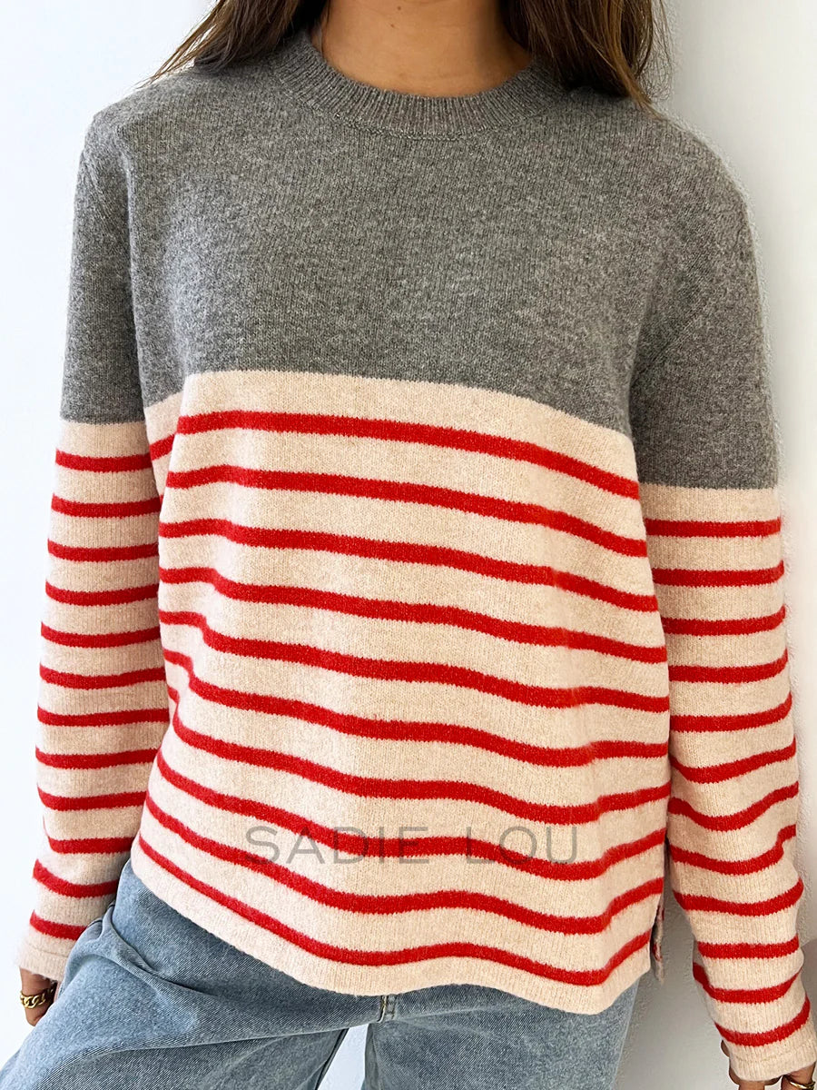 Little lies - Lexie Stripe Jumper