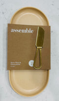 Coast to Coast Dawn 2 Piece Plate & Knife Set