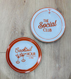Coast to Coast Social Ceramic Plate