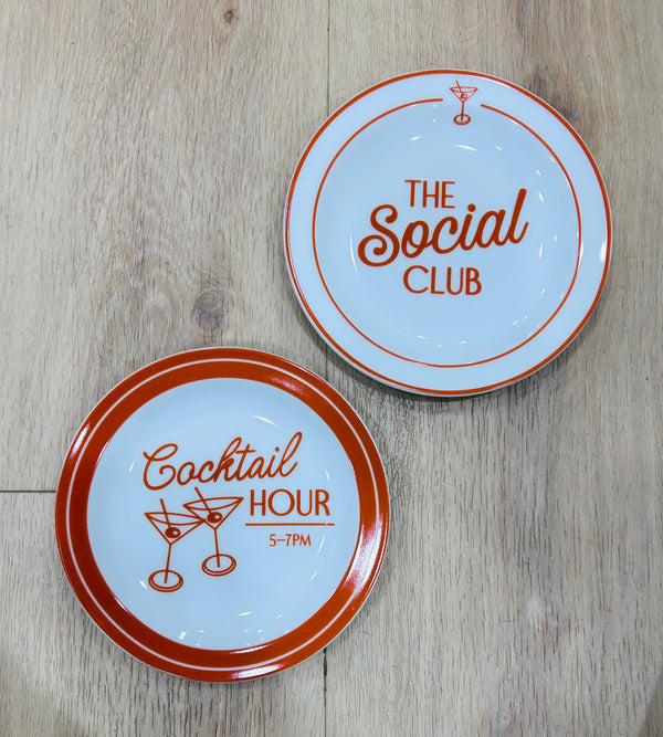 Coast to Coast Social Ceramic Plate