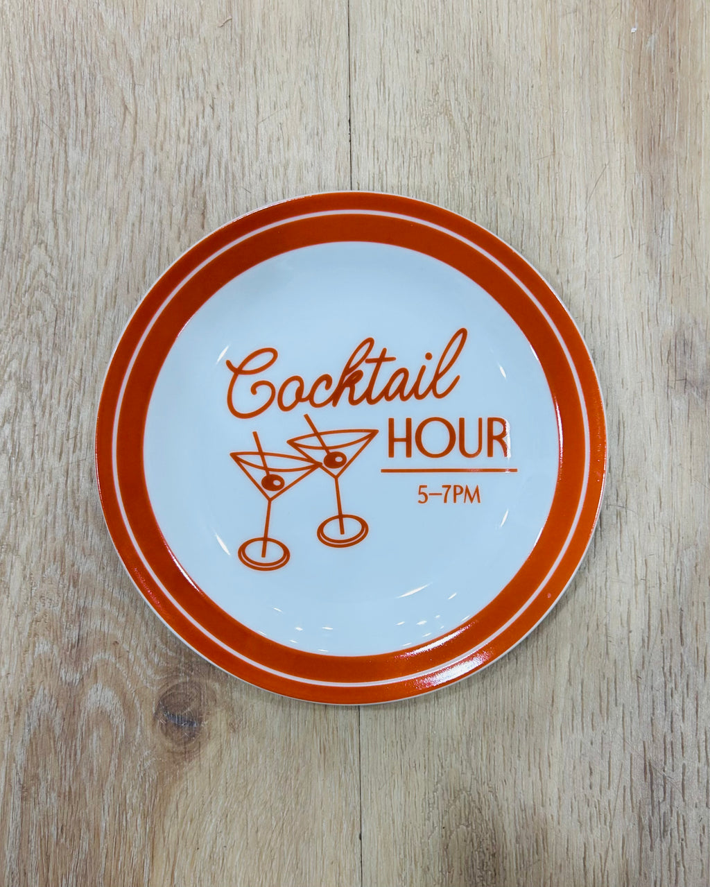 Coast to Coast Social Ceramic Plate