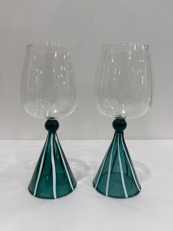Coast to Coast Ragni Set of 2 Wine Glasses