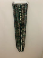 By Frankie - Camo/Green Heart Racer Pant