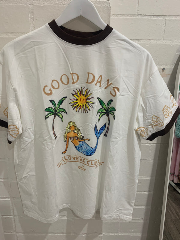 By Frankie White & Chocolate Good Days T-Shirt