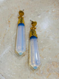 Inartisan Holographic Clear Earrings