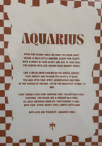 Arty Bub Zodiac Checker Print