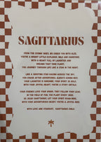 Arty Bub Zodiac Checker Print