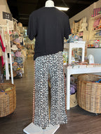 By Frankie Choc Heart Leopard Racer Jean