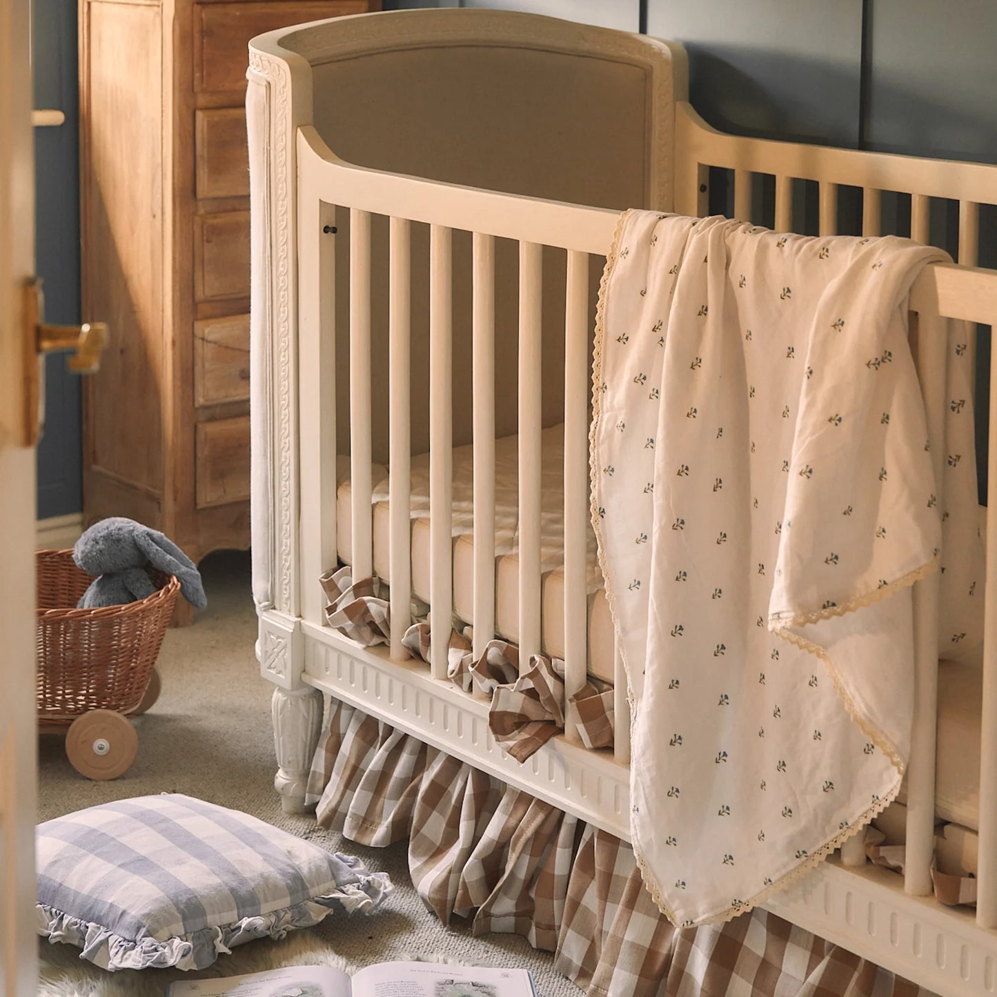 Fledge And Thread Baby Heirloom blanket - Bunny