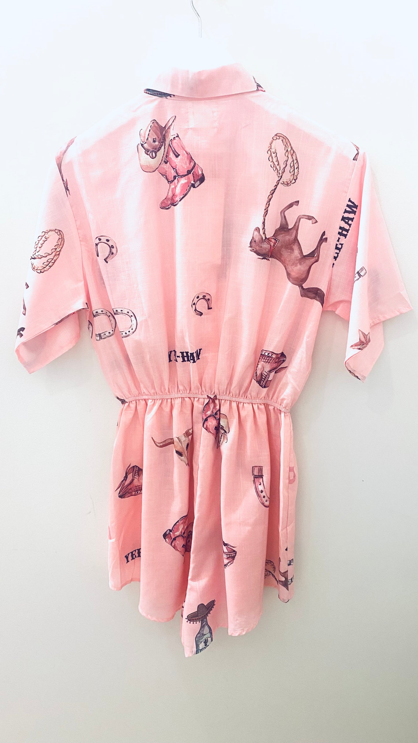 By Frankie - Rodeo Pink Playsuit