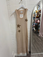 By Frankie Knit Starfish Maxi Dress- Assorted