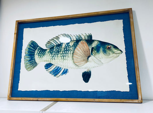 Coast to Coast Fish Print