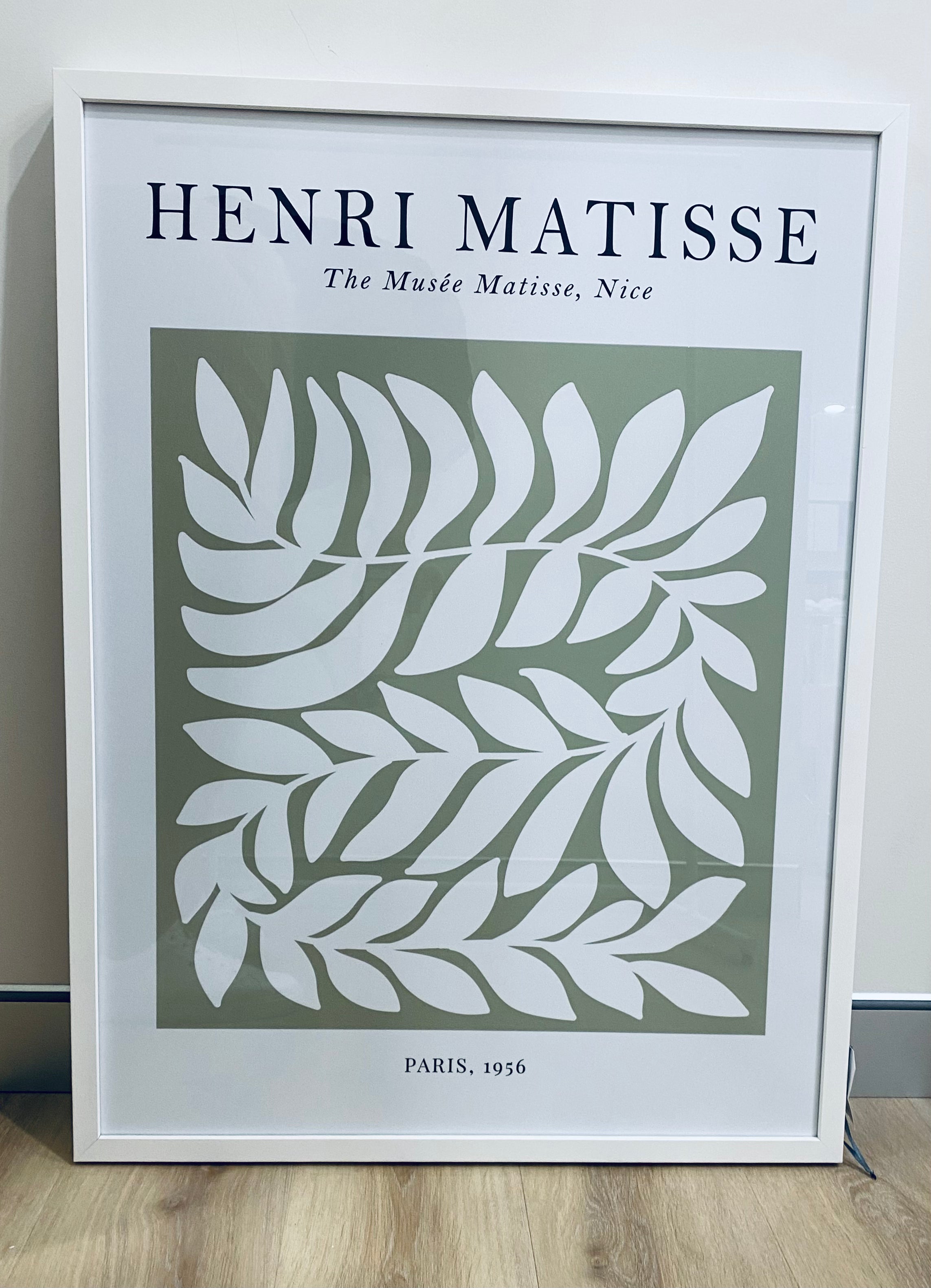 Matisse Framed Print - Olive