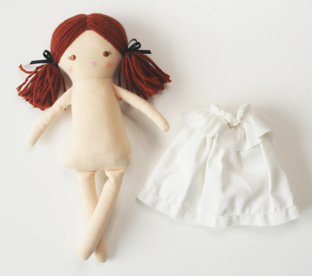 Alimrose - Mini Matilda Asleep Awake 24cm Ivory