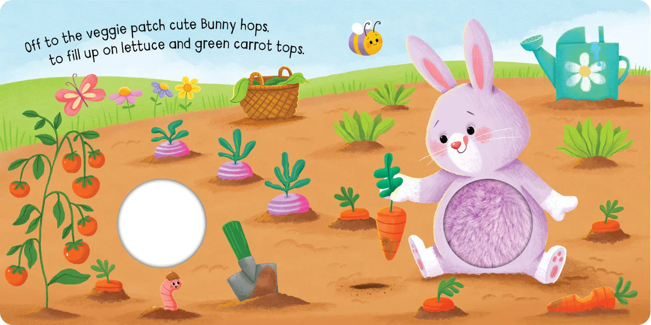 Lake Press Squeaky Plush Board Book - Squeaky Little Bunny