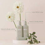 Al.ive Body Compact Bathroom Duo, Wash + Lotion - Ivory Bloom LIMITED EDITION
