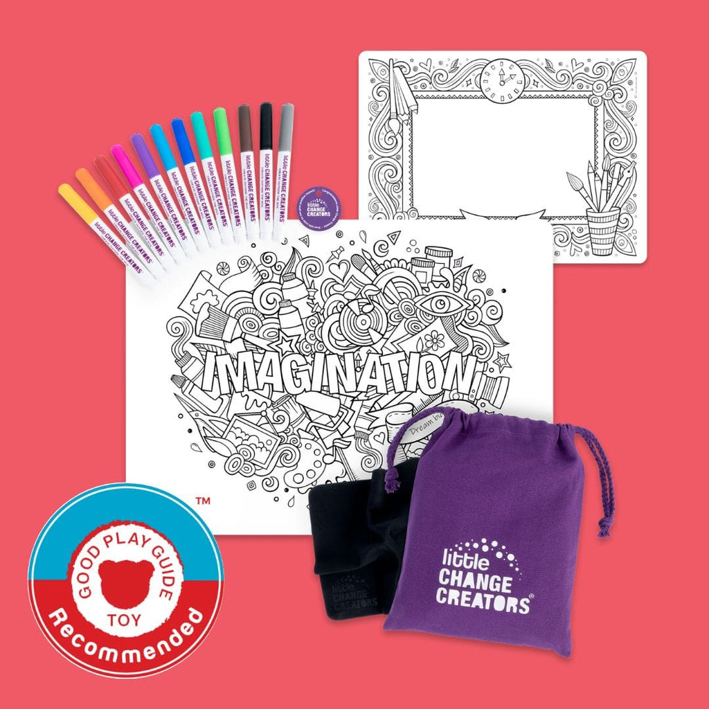 Little Change Creators RE-FUN-ABLE Colouring Set - Assorted