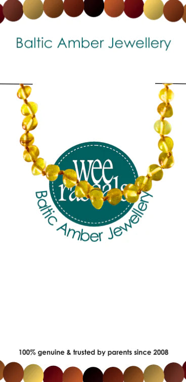 Wee Rascals - Baltic Amber Jewellery Anklet - Assorted