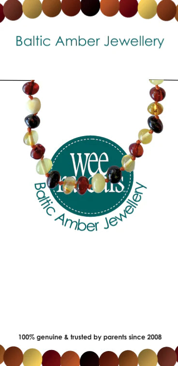 Wee Rascals - Baltic Amber Jewellery Anklet - Assorted
