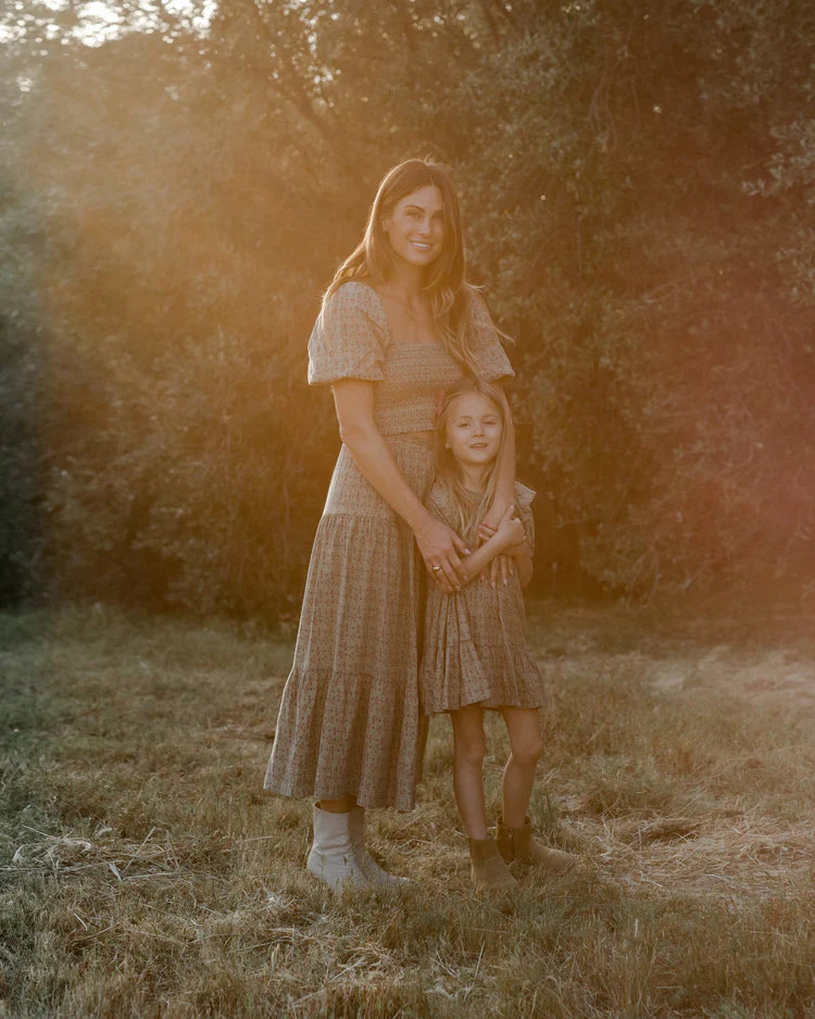 RYLEE + CRU Women's Joelle Skirt | Flower Block