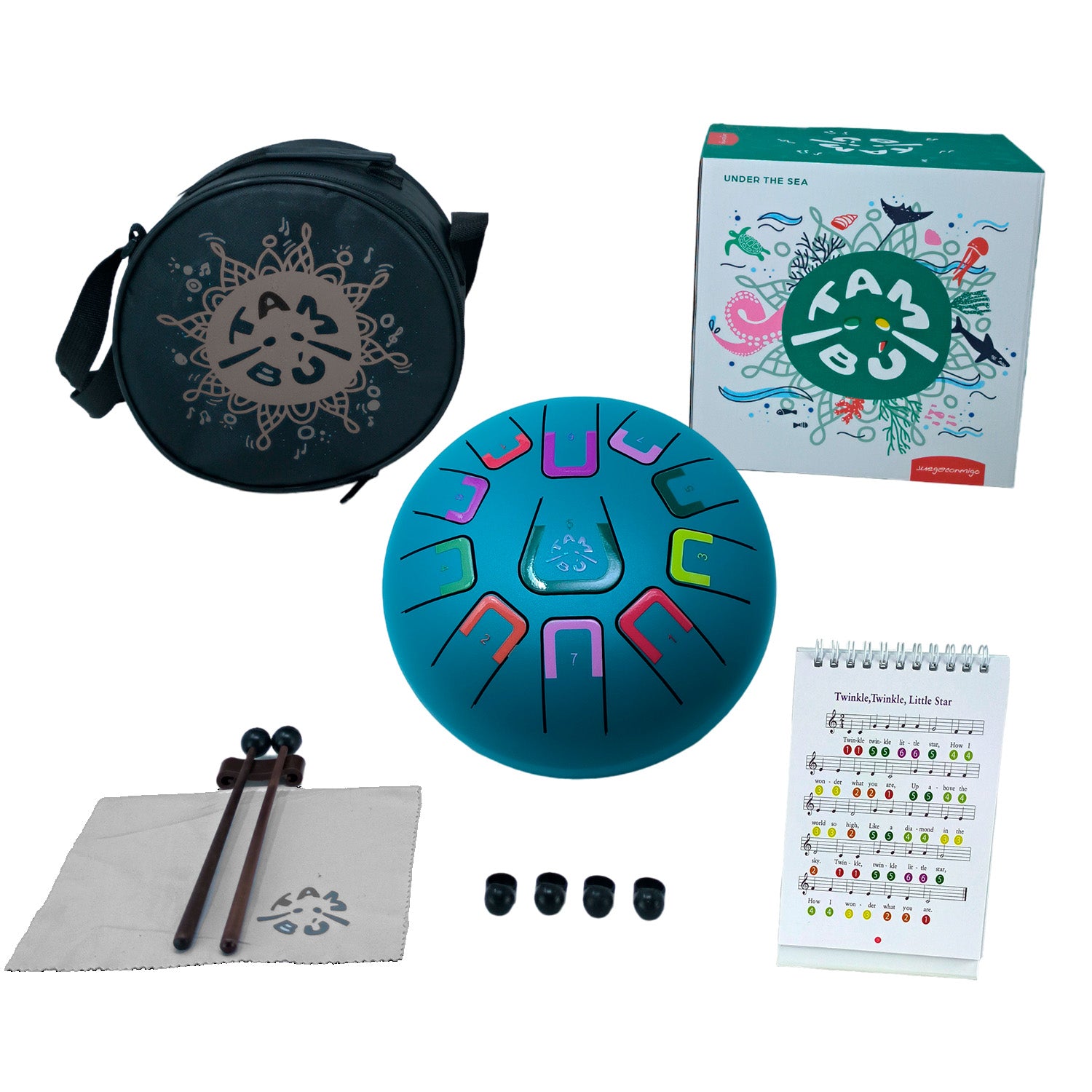 Tambu Musical Drum - Assorted