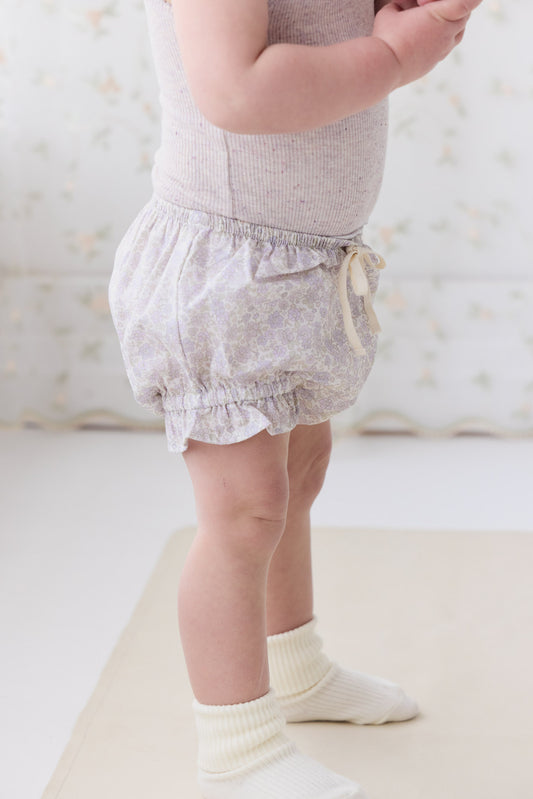 Jamie Kay - Organic Cotton Muslin Frill Bloomer - Meredith Violet