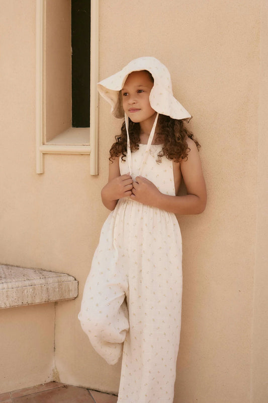 Jamie Kay Organic Cotton Muslin Lana Jumpsuit - Vintage Ditsy