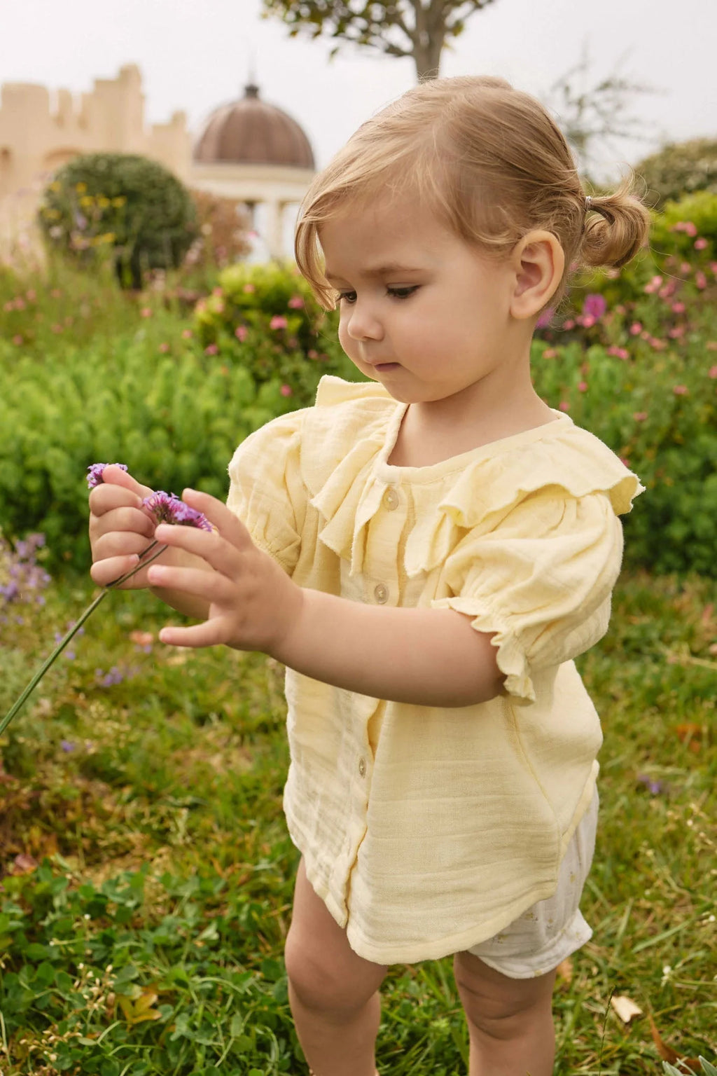 Jamie Kay Organic Cotton Muslin Alora Top - Sunshine