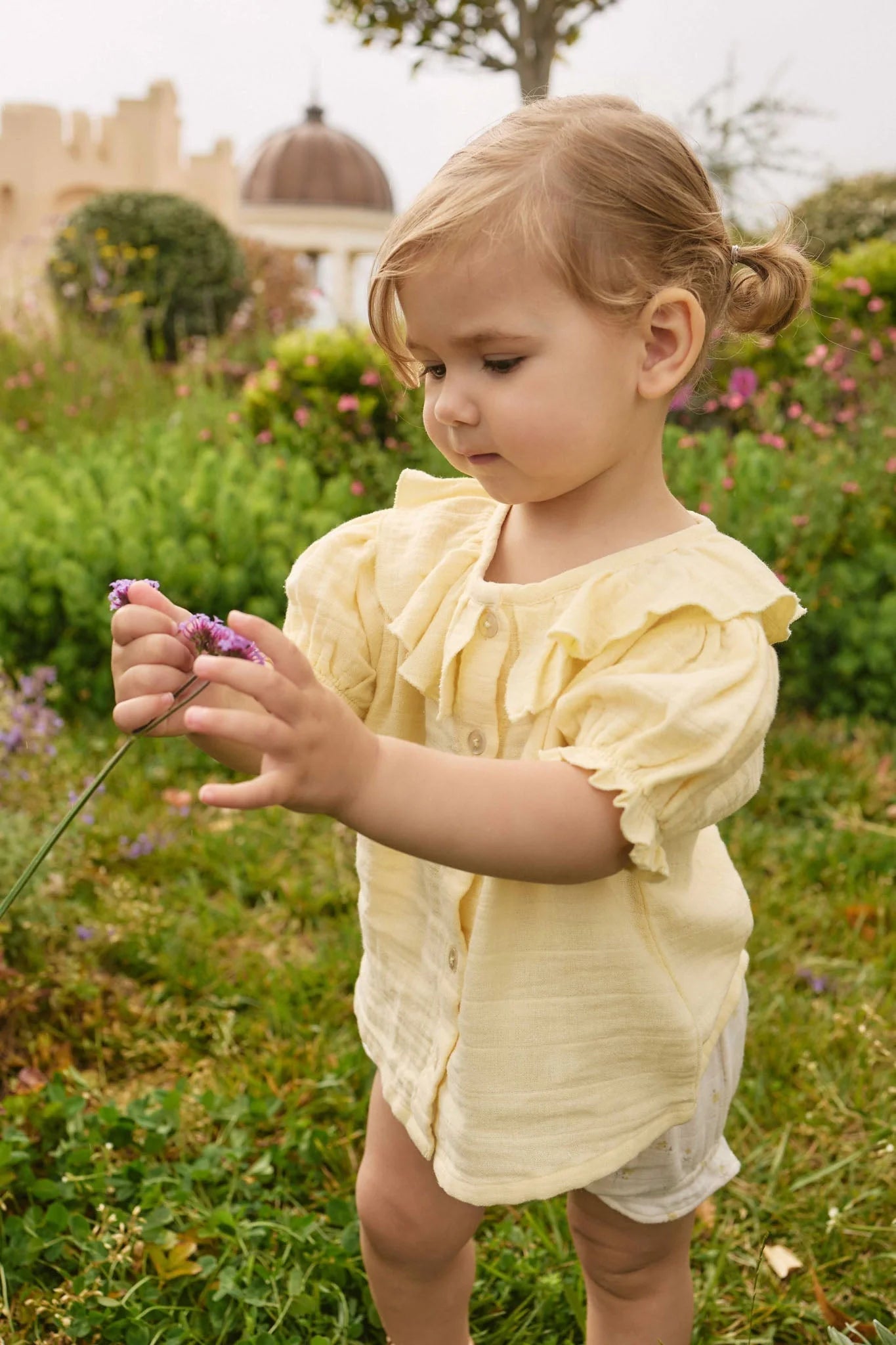 Jamie Kay Organic Cotton Muslin Alora Top - Sunshine
