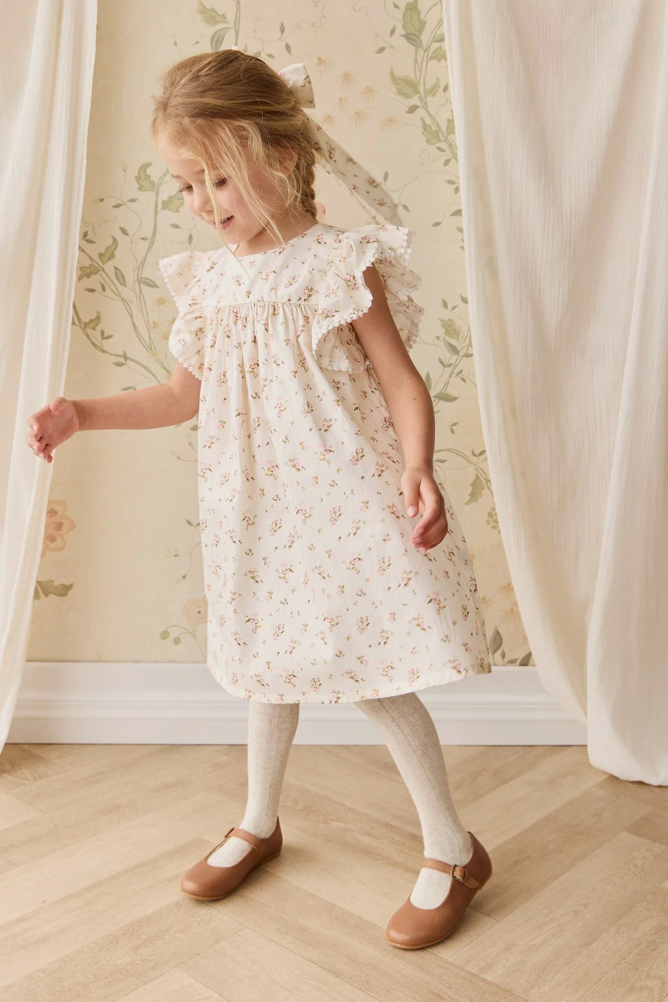 Jamie Kay Organic Cotton Eleanor Dress - Bianca Antique