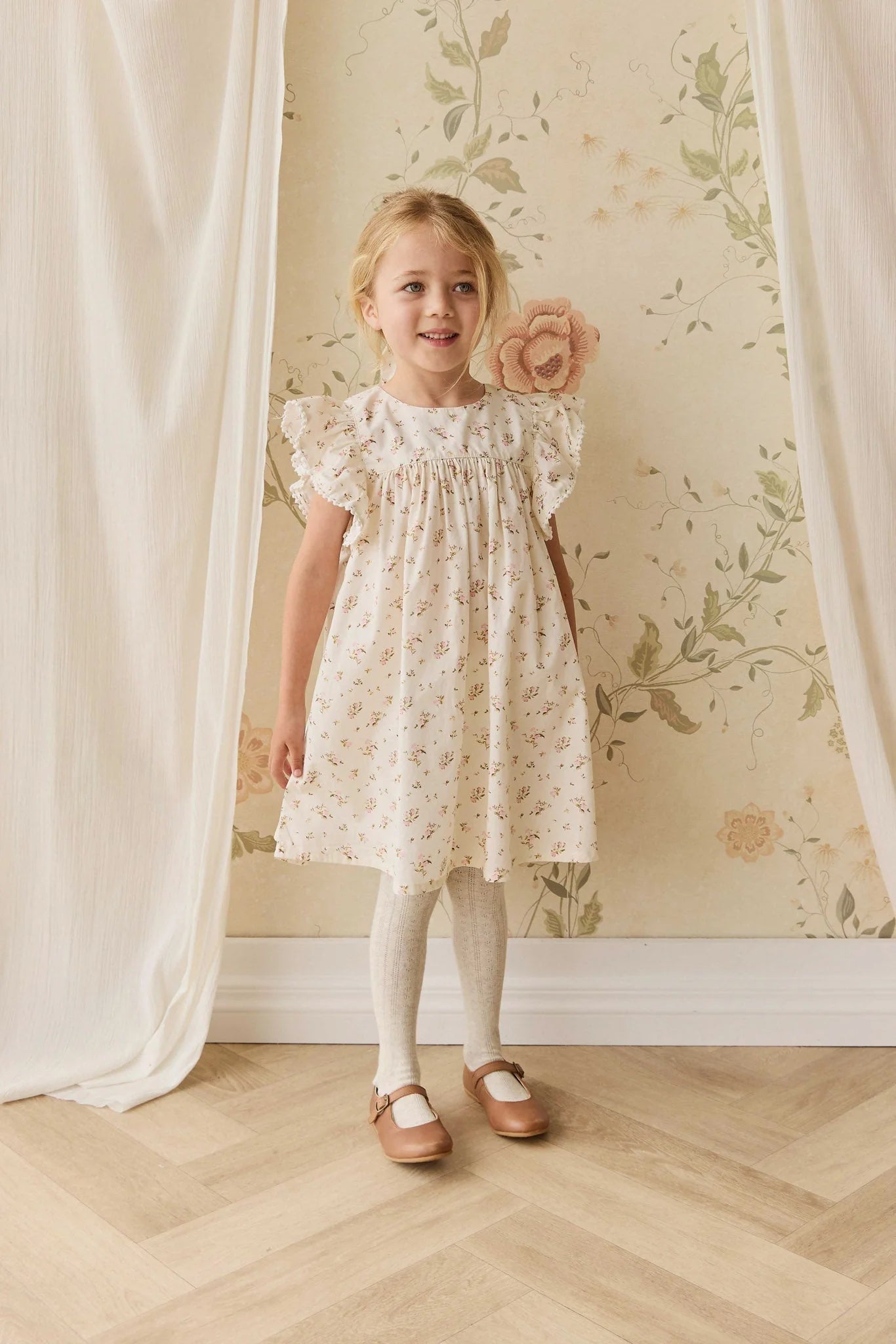 Jamie Kay Organic Cotton Eleanor Dress - Bianca Antique