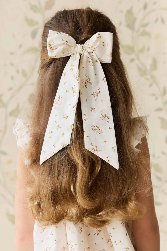 Jamie Kay Organic Cotton Alora Bow - Bianca Antique
