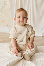 Jamie Kay Pima Cotton Wesley Tee - Fly High Vanilla Cream