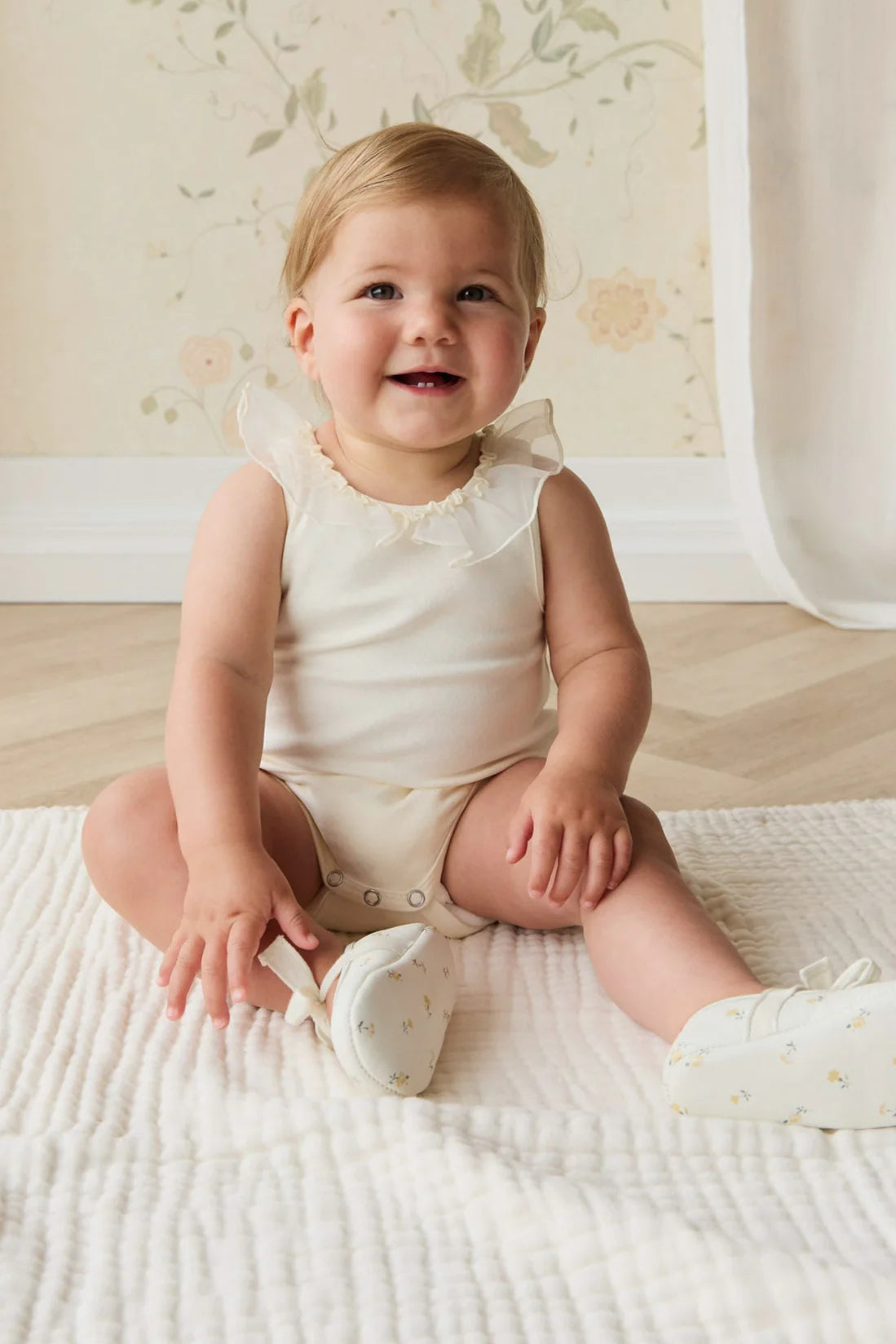 Jamie Kay Adalyn Playsuit - Parchment
