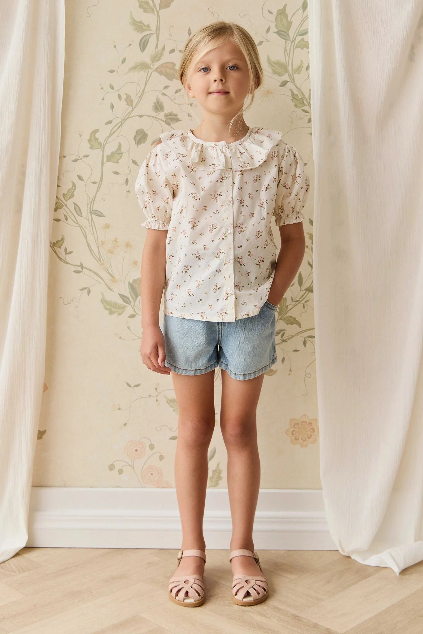 Jamie Kay Kora Short - Antique Blue