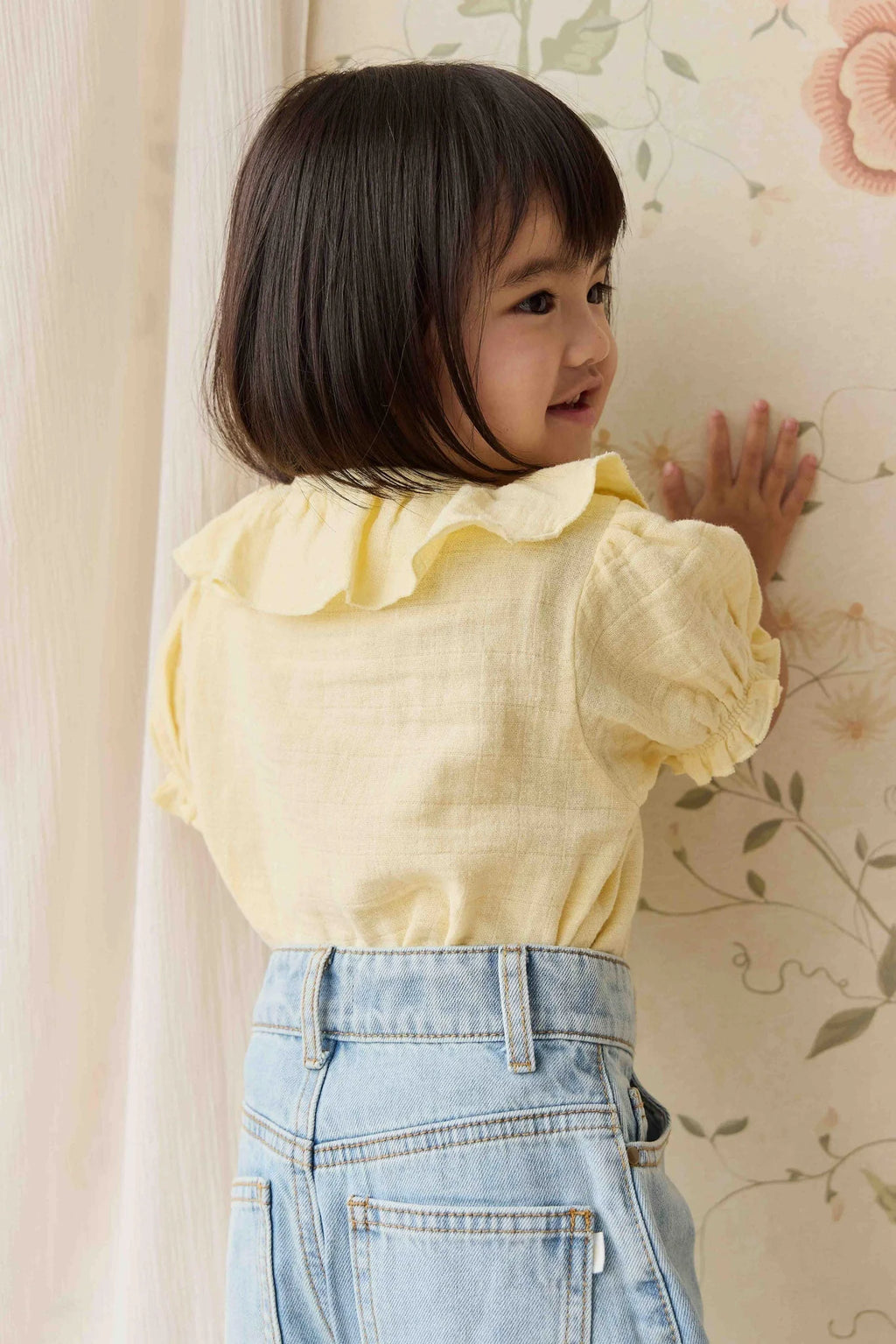 Jamie Kay Organic Cotton Muslin Alora Top - Sunshine