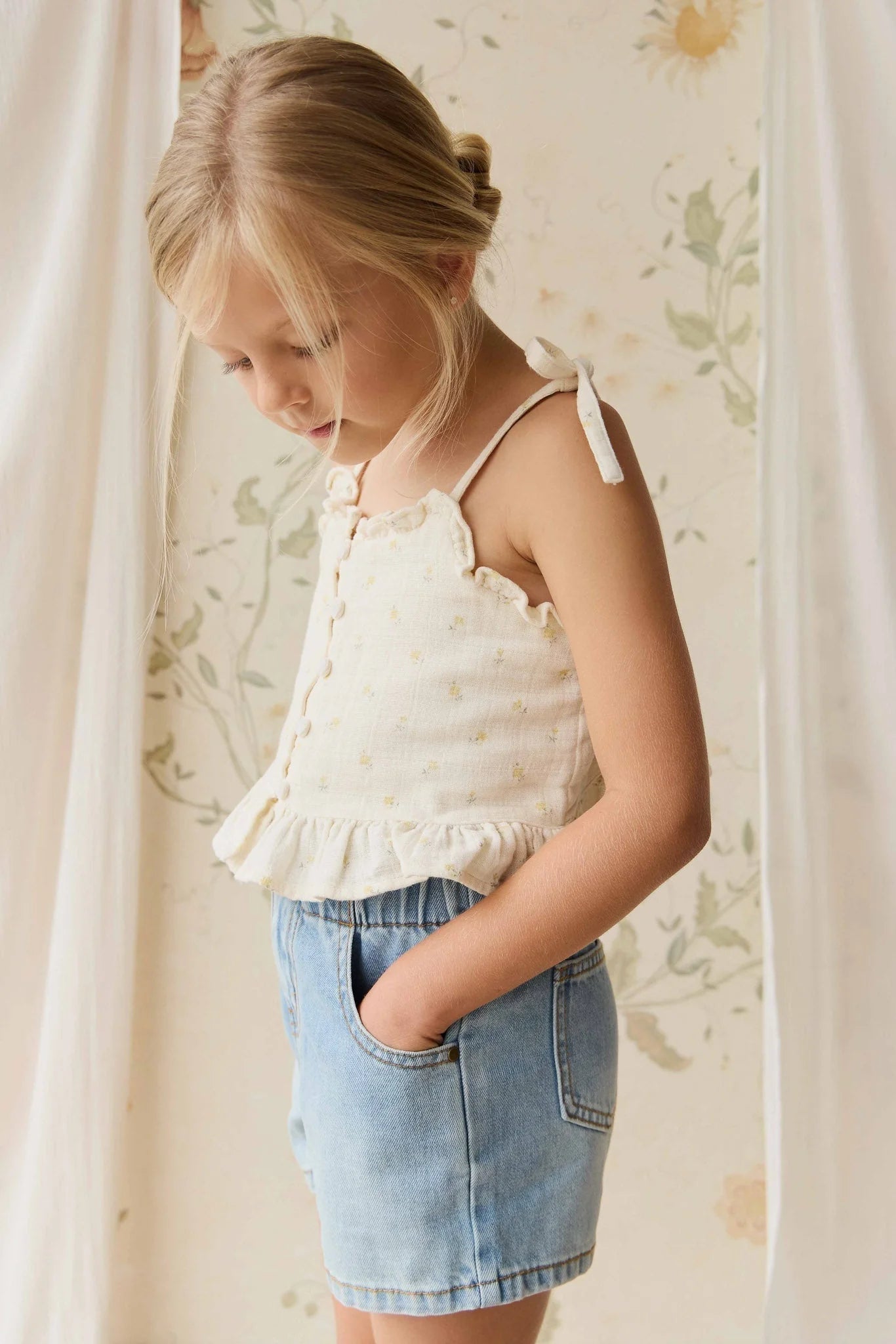 Jamie Kay Kora Short - Antique Blue