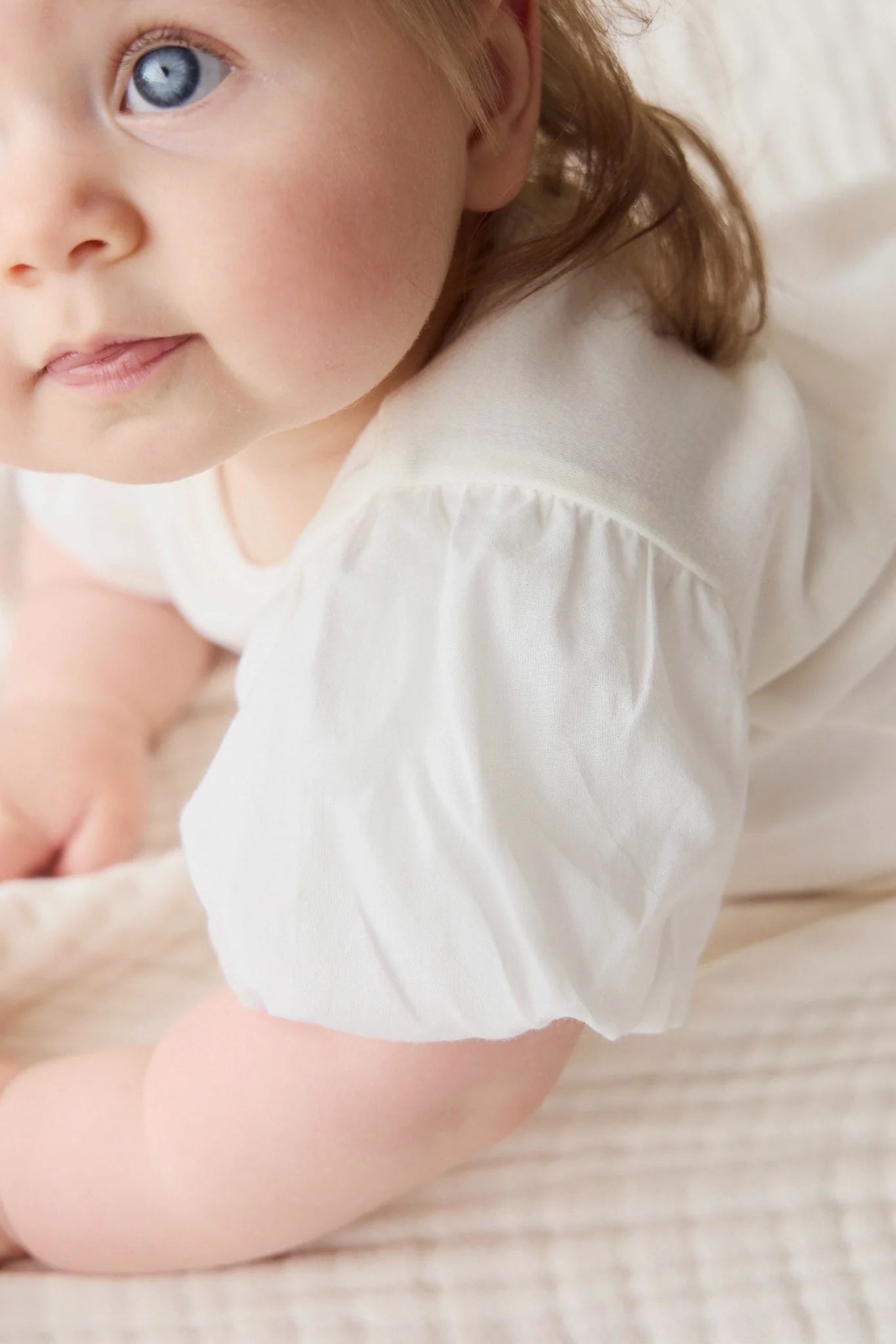 Jamie Kay Pima Cotton Myla Top - Parchment