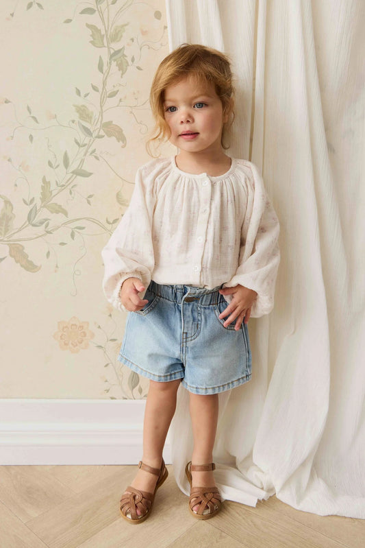 Jamie Kay Kora Short - Antique Blue