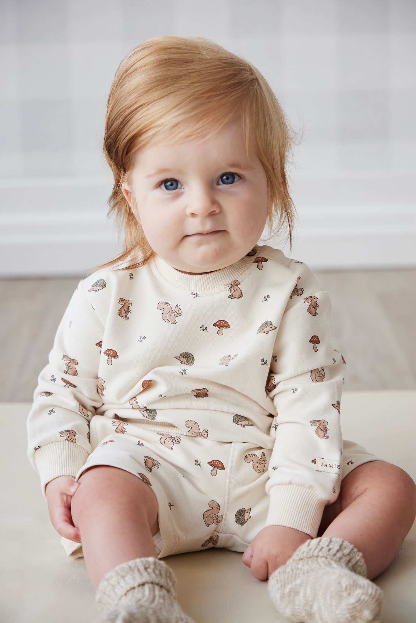 Jamie Kay - Organic Cotton Jalen Short - Woodland Friends