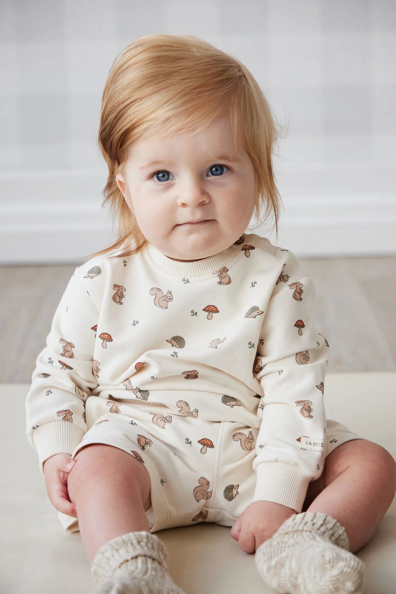 Jamie Kay - Organic Cotton Jalen Oversized Jumper - Woodland Friends