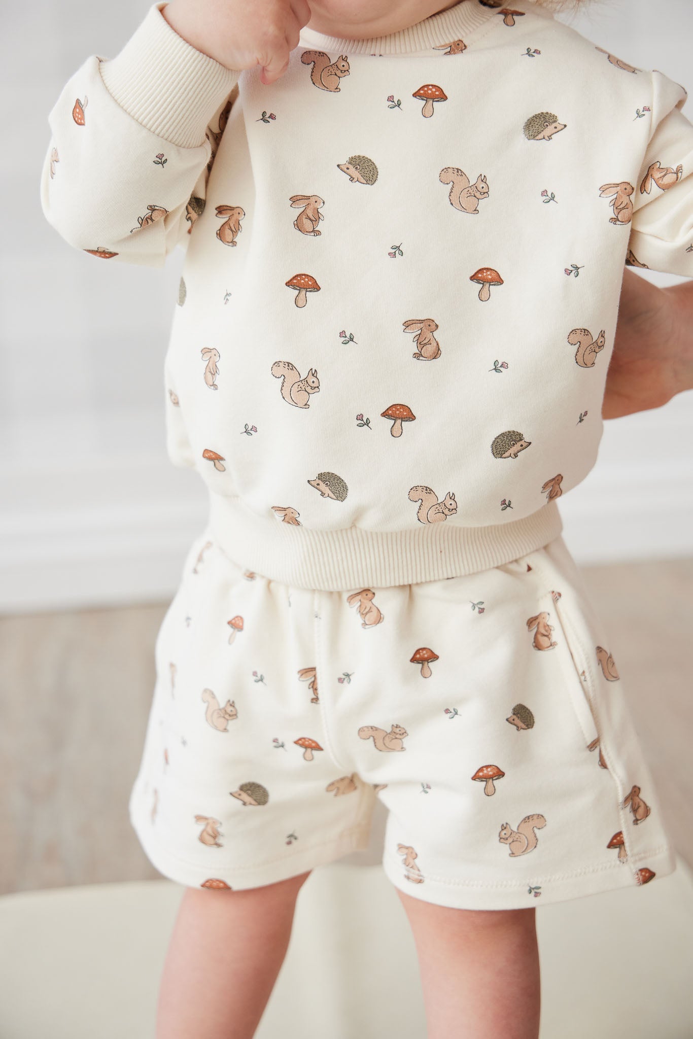 Jamie Kay - Organic Cotton Jalen Short - Woodland Friends