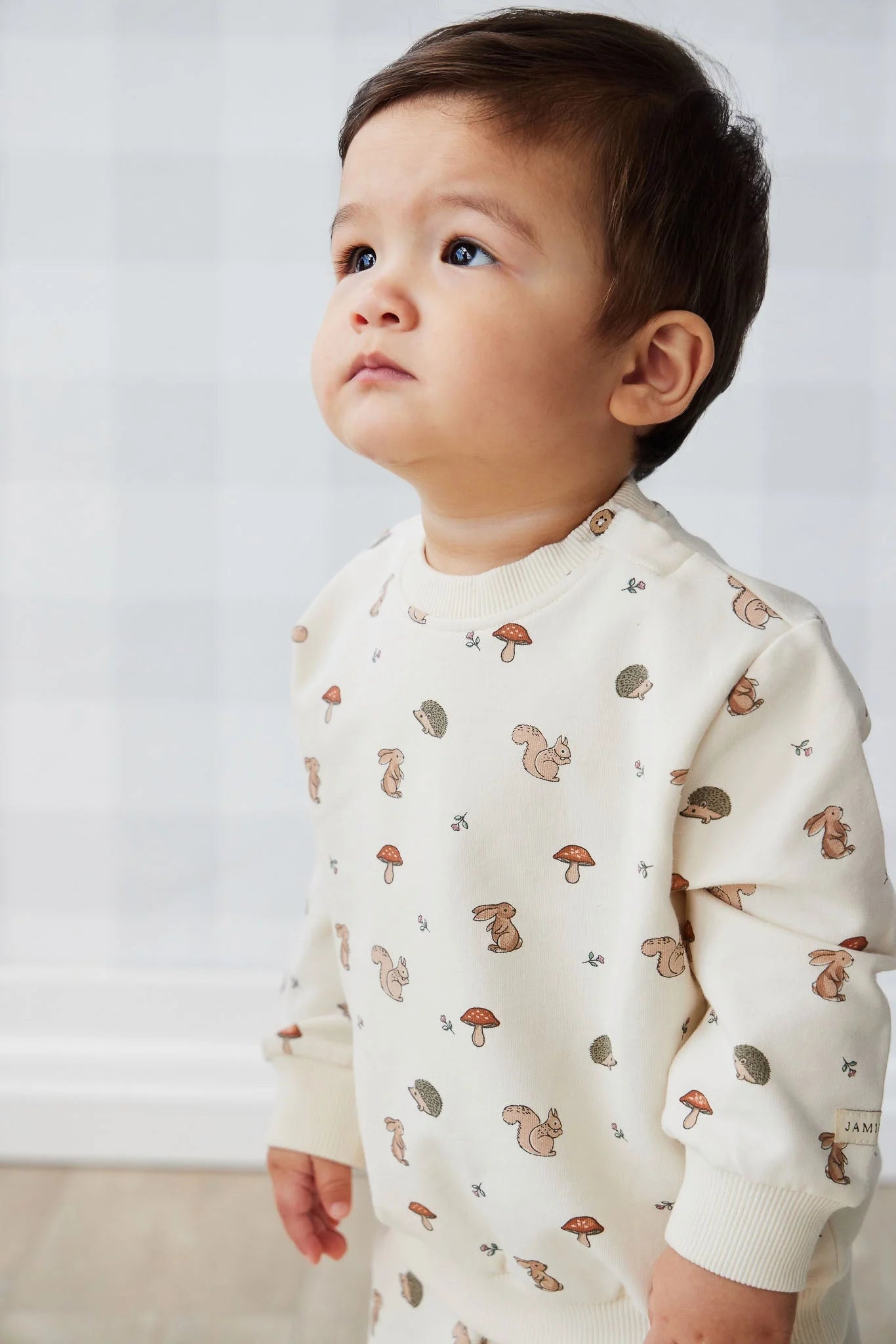 Jamie Kay - Organic Cotton Jalen Oversized Jumper - Woodland Friends