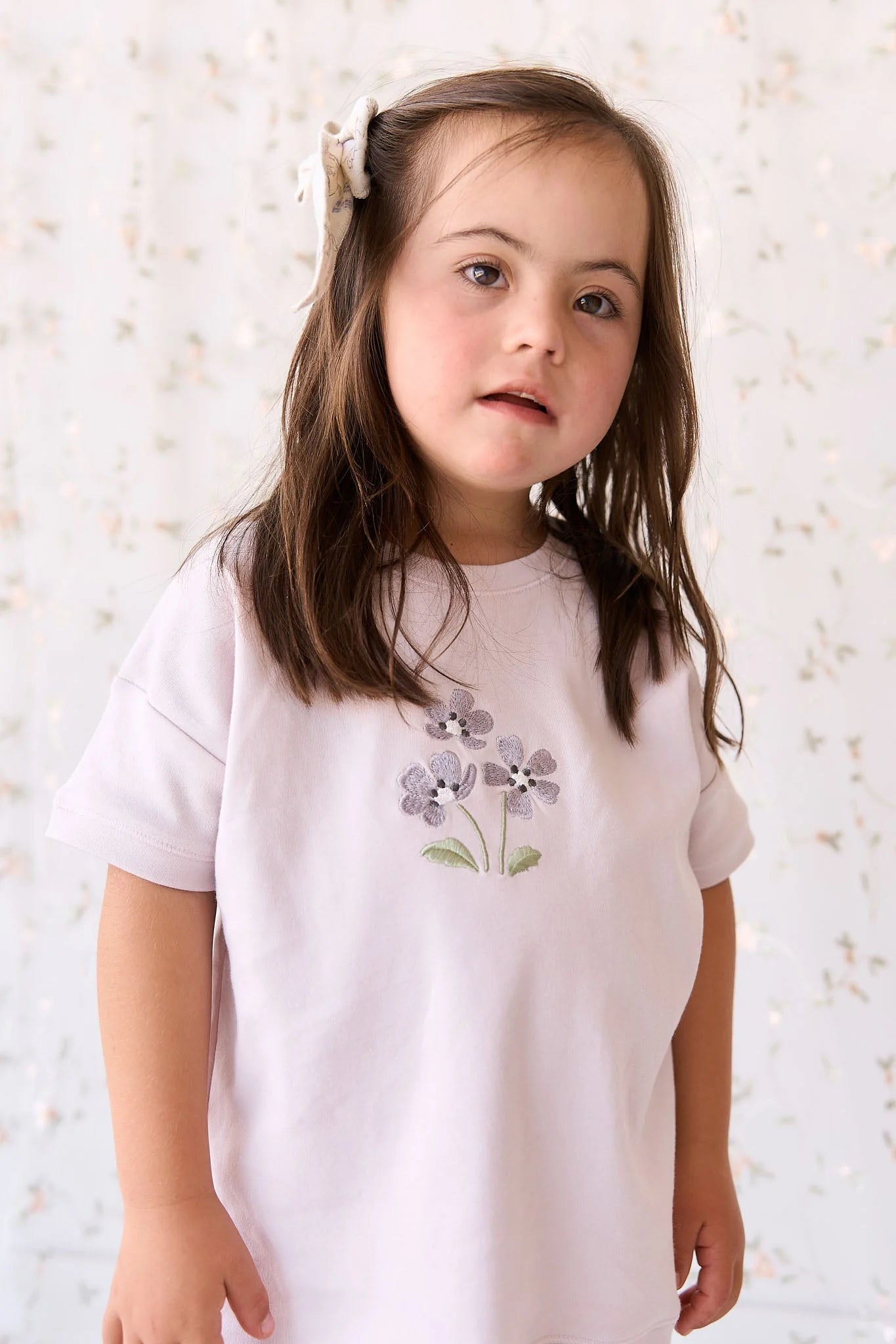 Jamie Kay - Pima Cotton Mimi Top - Luna Meadow Flowers